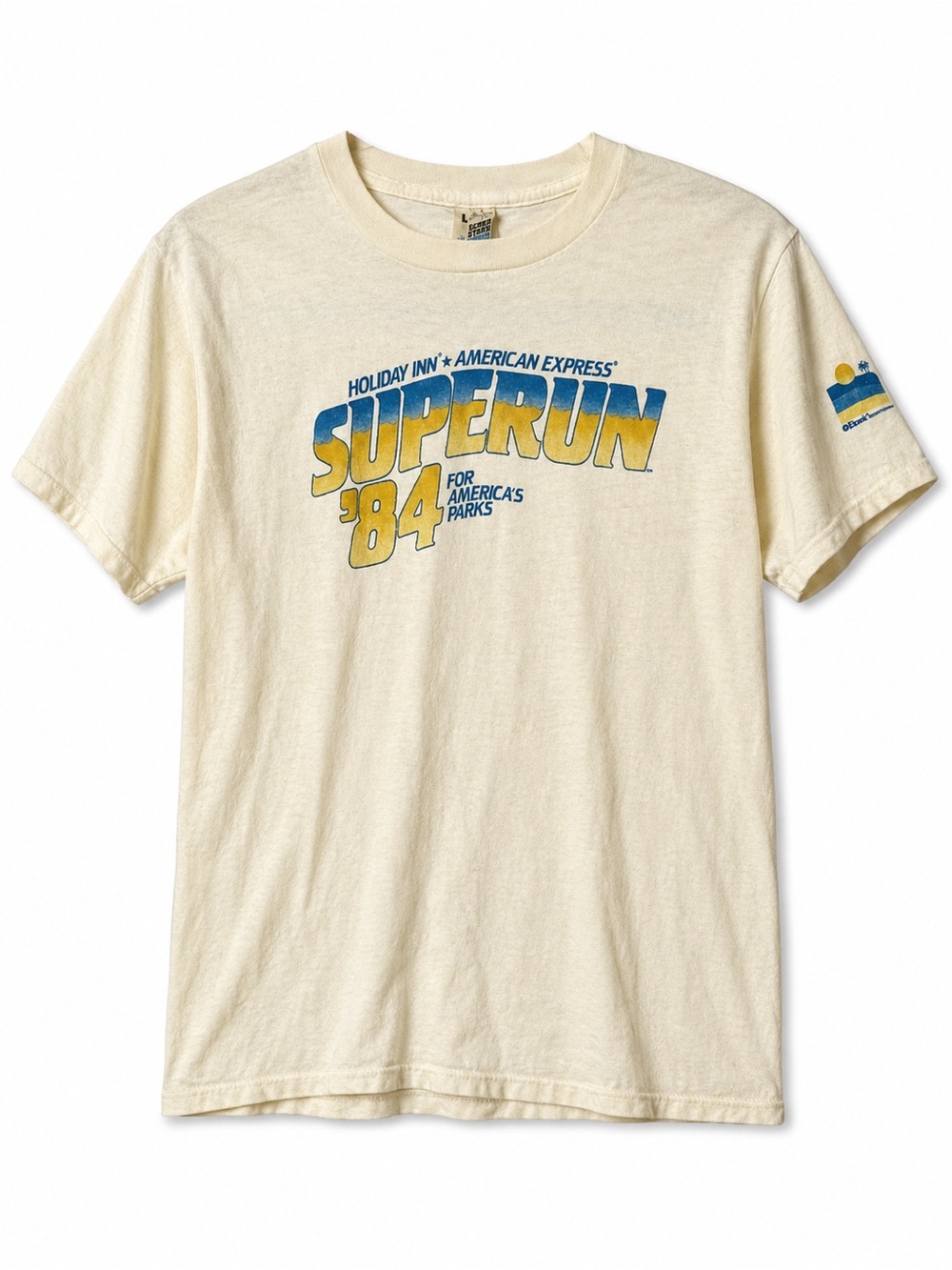 Vintage‎ 1984 American Express Superun Single Stitch Tee USA Large
